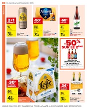 Bière Angebote im Prospekt "PETIT-DÉJEUNER" von Carrefour Bière Angebote im Prospekt "PETIT-DÉJEUNER" von Carrefour auf Seite 42