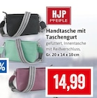 Handtasche mit Taschengurt im Angebot bei Kaufhaus Stolz in Rostock Handtasche mit Taschengurt Angebote von HJP Pfeifle bei Kaufhaus Stolz Rostock für 14,99 €
