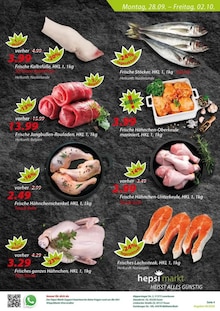Lachs im aktuellen Hepsi Markt Prospekt (Duisburg) Lachs im Hepsi Markt Prospekt "IHR TĂśRKISCHER SUPERMARKT" mit 12 Seiten (Duisburg)