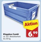 Klappbox Combi von Combi für 6,99 € bei combi im Angebot Klappbox Combi von Combi im aktuellen combi Prospekt