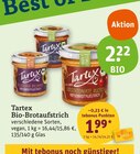 Bio-Brotaufstrich von Tartex im aktuellen tegut Prospekt für 1,99 €