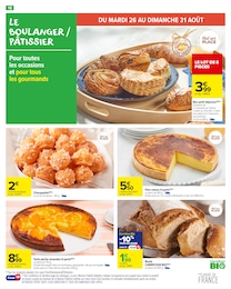 Prix et réduction Flan dans le prospectus Carrefour Market en cours Offre Flan dans le catalogue Carrefour Market du moment à la page 20