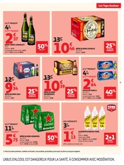 Promos Bière dans le catalogue "LES TOPS" de Auchan Hypermarché Bière en promo dans le catalogue Auchan Hypermarché à la page 5