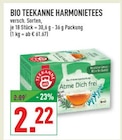 Aktuelles BIO TEEKANNE HARMONIETEES Angebot bei Marktkauf in Bochum ab 2,22 €