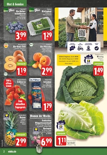 EDEKA Prospekt der Woche "Aktuelle Angebote" Seite 2, 01.06.2026 bis 06.06.2026 für Wuppertal Aktueller EDEKA Prospekt "Aktuelle Angebote" Seite 2 von 26 Seiten für Wuppertal