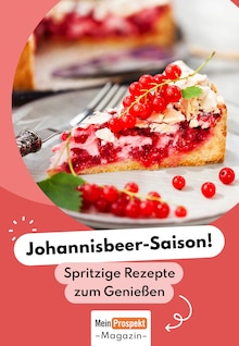 Rezepte Prospekt Johannisbeere mit 1 Seite