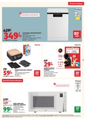 Promos Micro-Ondes dans le catalogue "25 JOURS AUCHAN" de Auchan Hypermarché Micro-Ondes en promo dans le catalogue Auchan Hypermarché à la page 59