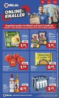 Wodka im combi Prospekt "Markt - Angebote" mit 36 Seiten (Osnabrück)