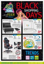 Trends Prospekt für Lünen mit 12 Seiten Trends Prospekt für Lünen: "BLACK SHOPPING DAYS", 12 Seiten, 25.11.2020 - 27.12.2020