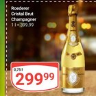 Aktuelles Cristal Brut Champagne Angebot bei GLOBUS in Salzgitter ab 299,99 €