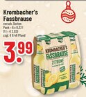 Fassbrause Zitrone naturtrüb Angebote von Krombacher's bei Trinkgut Iserlohn für 3,99 €