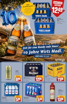 Bier im aktuellen REWE Prospekt (Fürth) Bier im REWE Prospekt "Dein Markt" mit 34 Seiten (Fürth)