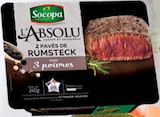 Pavés de rumsteck aux 3 poivres - SOCOPA dans le catalogue Carrefour