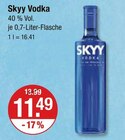 Vodka von Skyy im aktuellen V-Markt Prospekt für 11,49 €