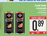 Soda Limonade im EDEKA Prospekt Soda Limonade von Crodo im aktuellen EDEKA Prospekt für 0,89 €