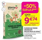 Delbard Crest - Promo Fumier de ferme granulés INVIVO Nous on sème Promo Fumier de ferme granulés INVIVO Nous on sème à 9,74 € dans le catalogue Delbard à Crest