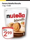 Nutella Biscuits Angebote von Ferrero bei GLOBUS St. Ingbert für 2,99 €