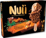 Bâtonnet de crème glacée caramel beurre salé et macadamia d'Australie x4 - Nuii à 6,38 € dans le catalogue Netto
