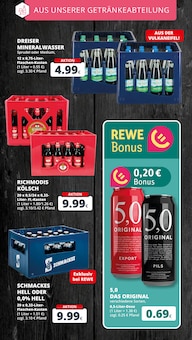 Bier im REWE Prospekt "Dein Markt" mit 25 Seiten (Kerpen (Kolpingstadt))