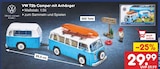VW T2b Camper mit Anhänger von Volkswagen im aktuellen Netto Marken-Discount Prospekt für 29,99 €