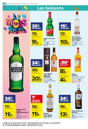 Whisky Angebote im Prospekt "Le mois fête des économies" von Carrefour Market auf Seite 42