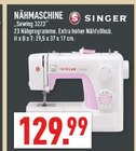 Nähmaschine Sewing 3223 Angebote von Singer bei Marktkauf Warendorf für 129,99 €