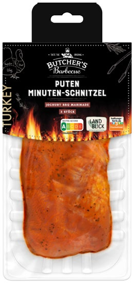 Puten-Minuten-Schnitzel Angebote von Butcher’s Barbecue bei REWE Bad Homburg für 15,90 €
