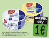 Aktuelles Thunfischfilets in eigenem Saft & Aufguss Angebot bei Marktkauf in Heilbronn ab 1,00 €