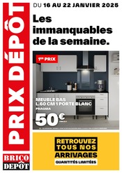 Cuisine Angebote im Prospekt "Les immanquables de la semaine" von Brico Dépôt auf Seite 1