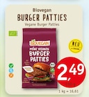 Burger Patties von Biovegan für 2,49 € bei Erdkorn Biomarkt im Angebot Burger Patties von Biovegan im aktuellen Erdkorn Biomarkt Prospekt