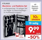 Maniküre- und Pediküre-Set von VITALMAXX für 9,99 € bei Netto Marken-Discount im Angebot Maniküre- und Pediküre-Set von VITALMAXX im aktuellen Netto Marken-Discount Prospekt