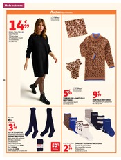 Promos Robe Femme dans le catalogue "LE GOÛT DU RÉCONFORT" de Auchan Hypermarché Robe Femme en promo dans le catalogue Auchan Hypermarché à la page 46