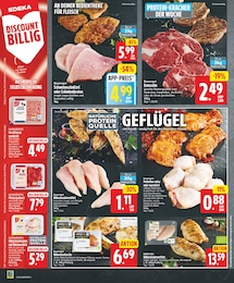 Hähnchen Angebot im aktuellen EDEKA Prospekt auf Seite 4
