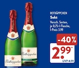 Sekt im Angebot bei ALDI SÜD in Esslingen Sekt Angebote von Rotkäppchen bei ALDI SÜD Esslingen für 2,99 €