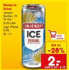 Ready to Drink im Angebot bei Netto Marken-Discount in Fellbach Ready to Drink Angebote von Smirnoff bei Netto Marken-Discount Fellbach für 2,00 €