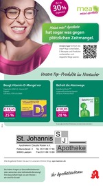 mea - meine apotheke Apotheken Prospekt der aktuellen Woche mit 4 Seiten, gültig von 01.10.2026 bis 31.10.2026, in Sarstedt und Umgebung Aktueller mea - meine apotheke Apotheken Prospekt in Sarstedt und Umgebung, "Unsere Oktober-Angebote" mit 4 Seiten, 01.10.2026 - 31.10.2026