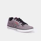 Tennis basses en toile à lacets gris homme dans le catalogue La Halle