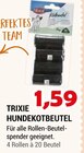 HUNDEKOTBEUTEL von TRIXIE für 1,59 € bei Zookauf im Angebot HUNDEKOTBEUTEL von TRIXIE im aktuellen Zookauf Prospekt