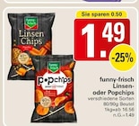 Linsen- oder Popchips bei WEZ im Petershagen Prospekt für 1,49 €