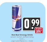 Aktuelle Red Bull Angebote bei Hieber in Lörrach Aktuelles Energy Drink Angebot bei Hieber in Lörrach ab 0,99 €