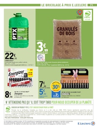 Offre Granulé Bois dans le catalogue E.Leclerc du moment à la page 71