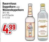Doppelkorn von Bauernhaus im aktuellen Trinkgut Prospekt für 4,99 €