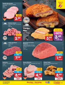 Rindfleisch im Netto Marken-Discount Prospekt "Aktuelle Angebote" mit 62 Seiten (Braunschweig)