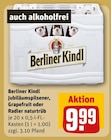 Jubiläumspilsener von Berliner Kindl im aktuellen REWE Prospekt