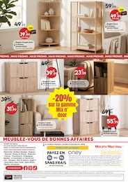 Prix et réduction Etagère D'angle dans le prospectus Maxi Bazar en cours Offre Etagère D'angle dans le catalogue Maxi Bazar du moment à la page 17