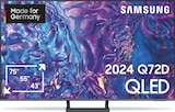 GQ55Q72DATXZG, GQ65Q72DATXZG oder GQ75Q72DATXZG Angebote von Samsung bei MEDIMAX Limburg für 699,00 €