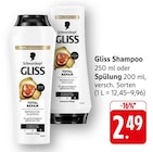 Gliss Shampoo Angebote von Schwarzkopf bei EDEKA Weinheim für 2,49 €