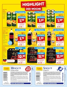 Coca Cola im Netto Marken-Discount Prospekt "Aktuelle Angebote" mit 61 Seiten (Pforzheim)