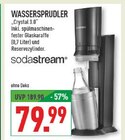 Crystal 3.0 im Angebot bei Marktkauf in Bad Oeynhausen Crystal 3.0 Angebote von sodastream bei Marktkauf Bad Oeynhausen für 79,99 €