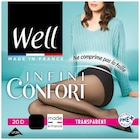 Collant Infini Confort Transparent - WELL en promo à 3,89 € chez Carrefour Collant Infini Confort Transparent - WELL dans le catalogue Carrefour